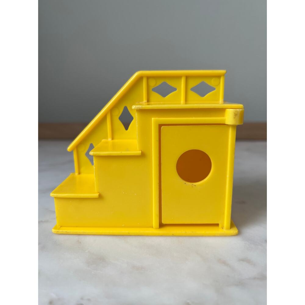Vintage Fisher-Price Play House #952 Staircase Replacement Piece Steps Stairs